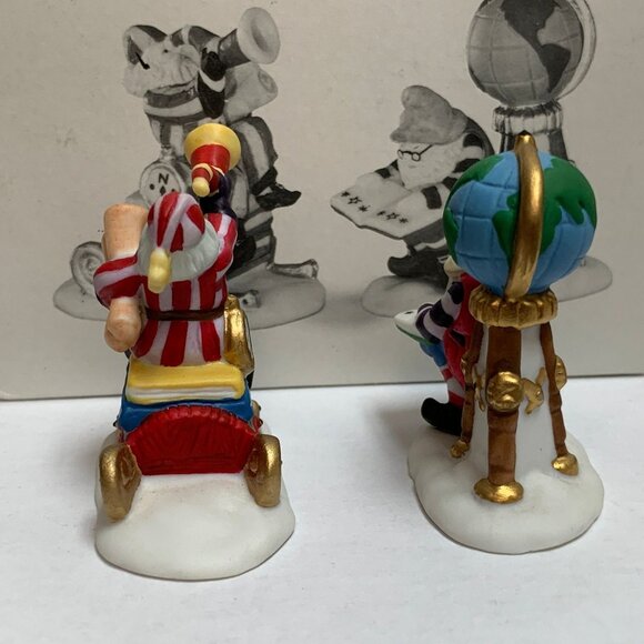 Dept 56 Charting Santa's Course North Pole Village Christmas Accessory - 1995 - Picture 10 of 12